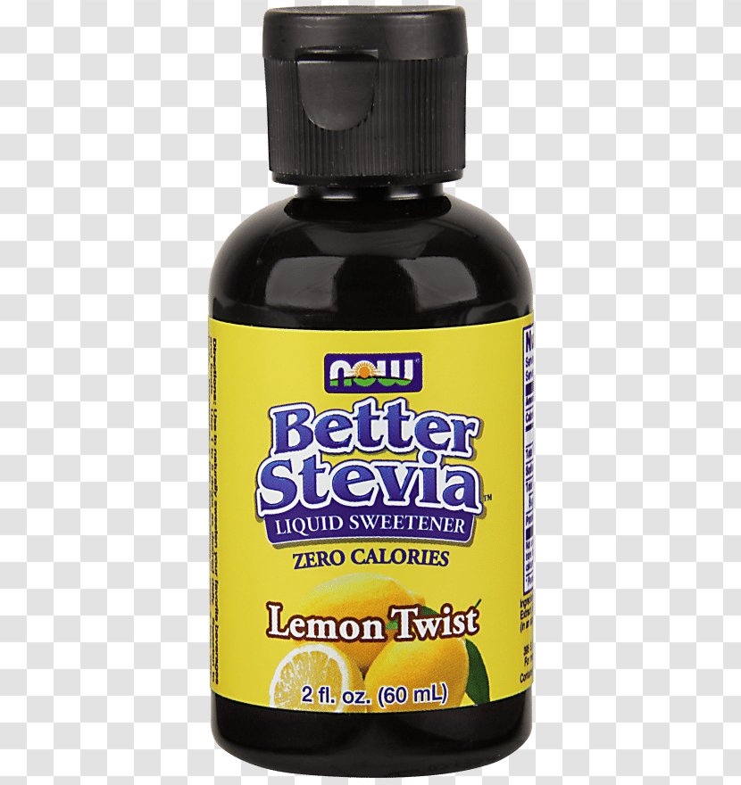 Dietary Supplement Stevia Liquid Sugar Substitute Calorie - Flavor - Lemon Twist Transparent PNG