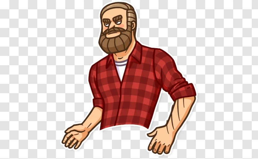 Tartan Finger Snapping Thumb Beard - Gentleman - Harry's Marketing Transparent PNG