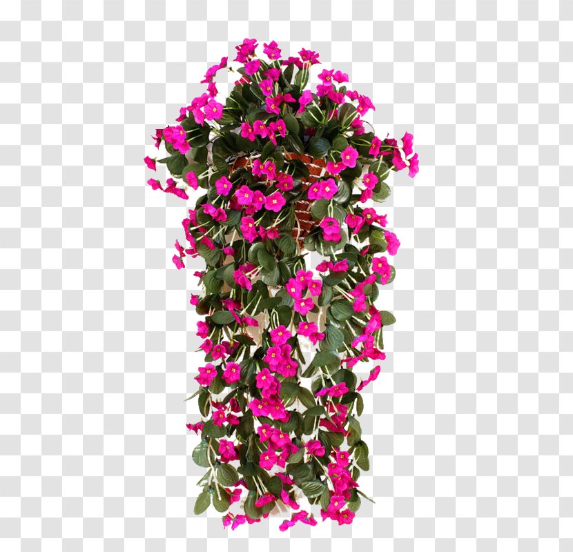 Floral Design Flowerpot Hoary Stock Artificial Flower - Arranging - Purple Transparent PNG