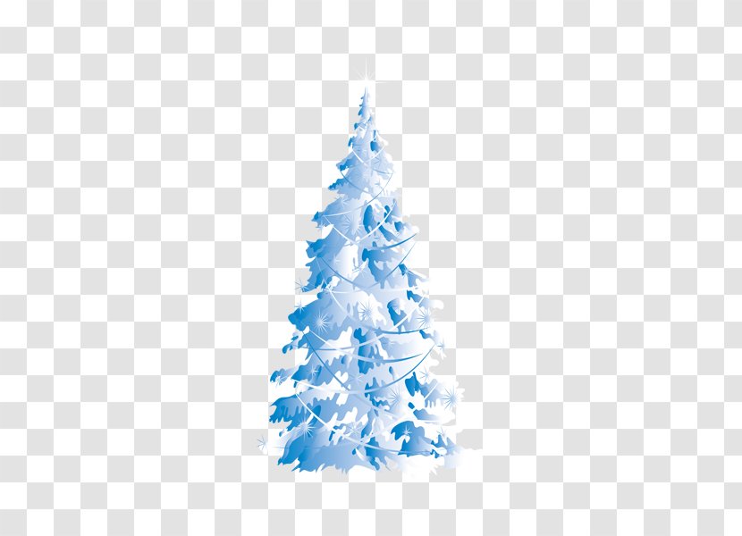 Santa Claus Christmas Tree - Ornament - Snow Pine Transparent PNG