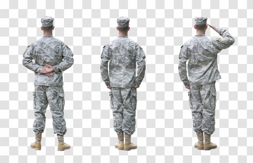 Soldier United States Army Salute Royalty-free - Marines - Trained Soldiers Transparent PNG