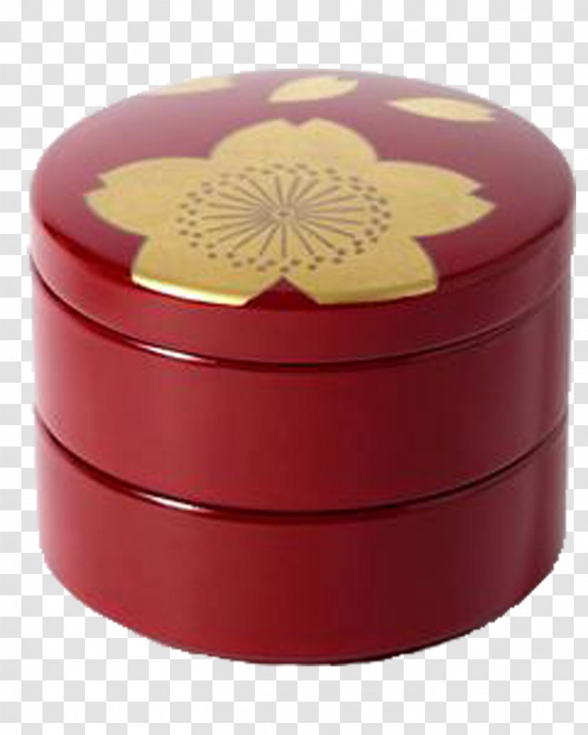 Box Casket Cherry Blossom Lacquerware - Yamada Heiando Coltd - Sakura Two-story Jewelry Transparent PNG