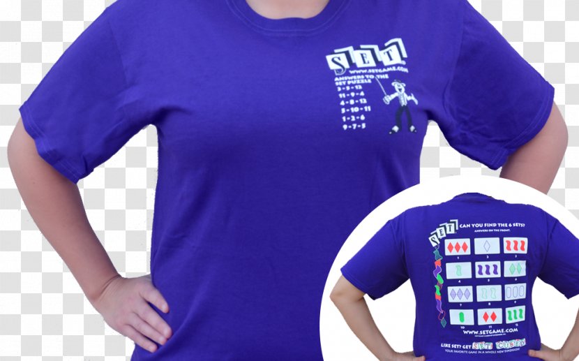 T-shirt The True Set Game Sleeve Transparent PNG