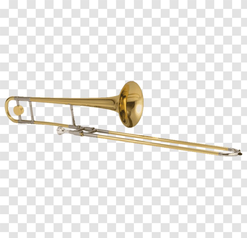 Types Of Trombone Trumpet Tuba Sackbut - Watercolor Transparent PNG