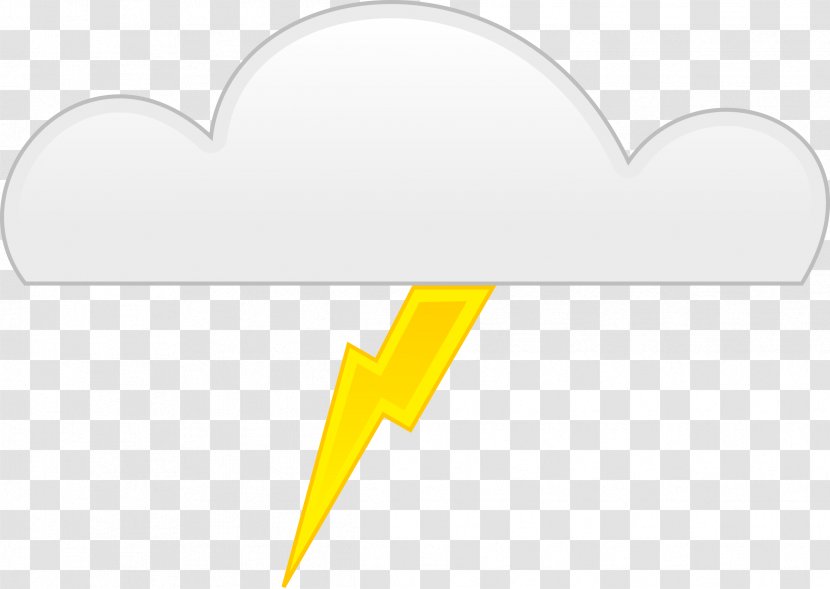 Cloud Lightning Thunder Clip Art - Color Transparent PNG
