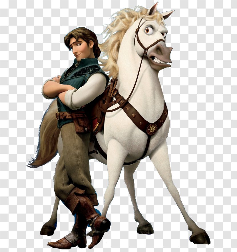 Flynn Rider Tangled: The Video Game Pascal And Maximus Walt Disney Company - Mustang Horse - Mane Transparent PNG