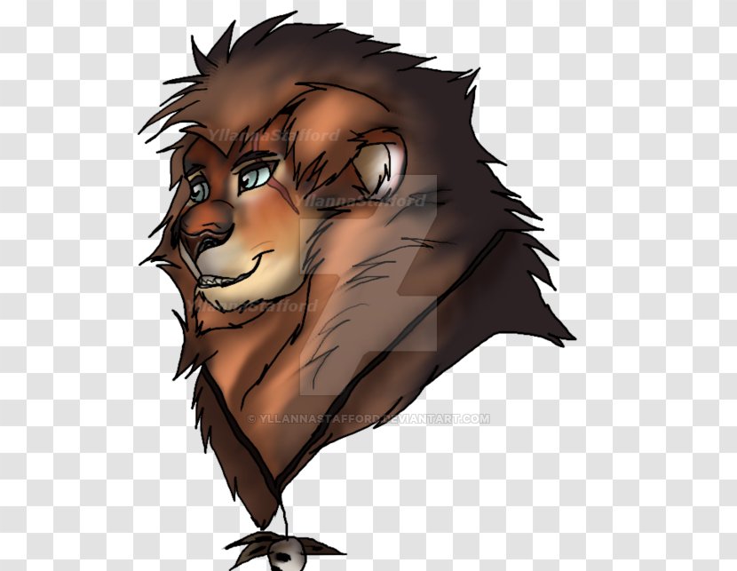 Lion Illustration Cat Cartoon Facial Hair Transparent PNG