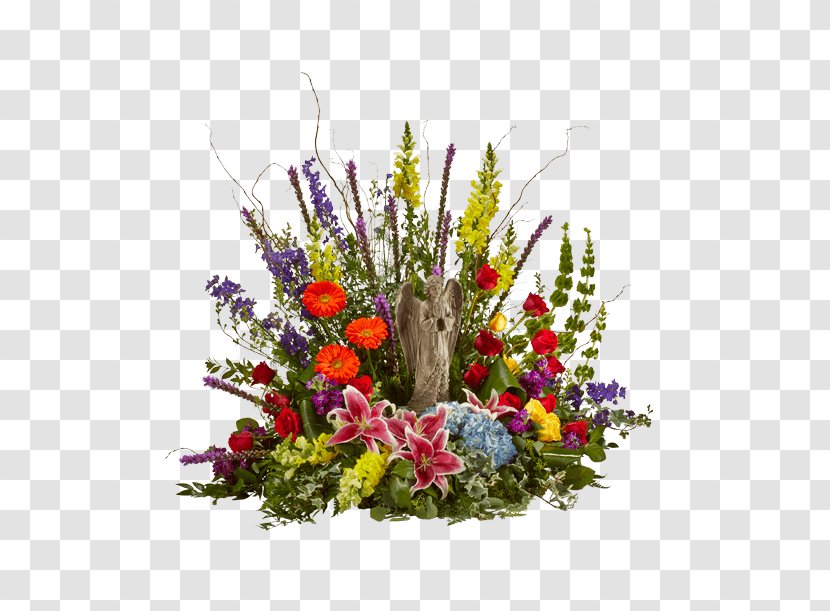 Floral Design English Landscape Garden Flowerpot Basket - Flowering Plant Transparent PNG