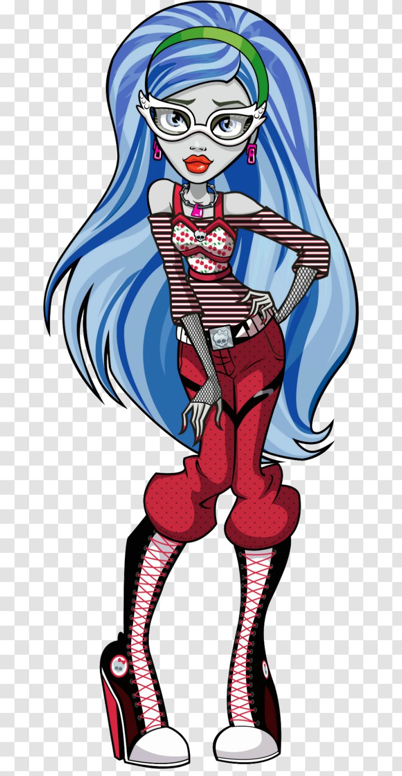Monster High Ghoulia Yelps Doll - Cartoon - Ghoul Transparent PNG