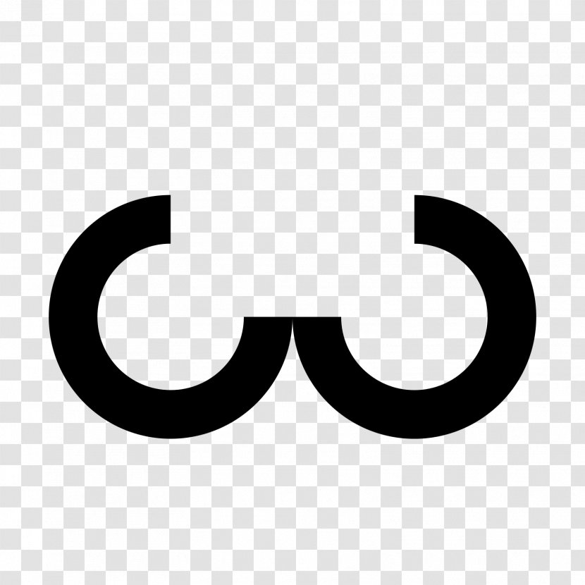 Dali's Mustache Computer Icons Font - Black And White Transparent PNG