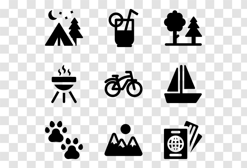 Symbol Tent Camping Clip Art - Brand - Vector Transparent PNG