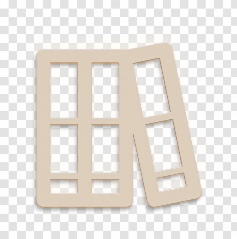 Books Icon Documents Office - Rectangle Beige Transparent PNG
