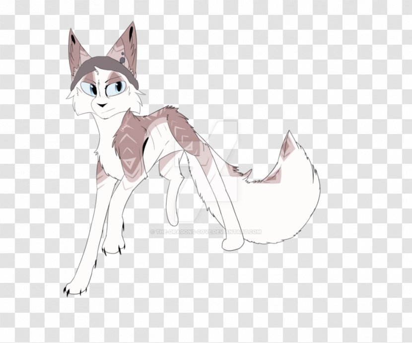 Whiskers Dog Cat Sketch Mammal - Flower Transparent PNG