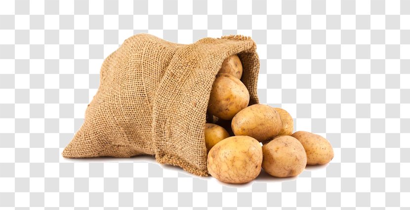 Potato Cartoon - Gunny Sack - Cuisine Solanum Transparent PNG