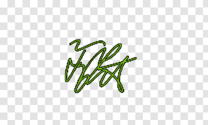 Leaf Logo Plant Stem Font - Text Transparent PNG