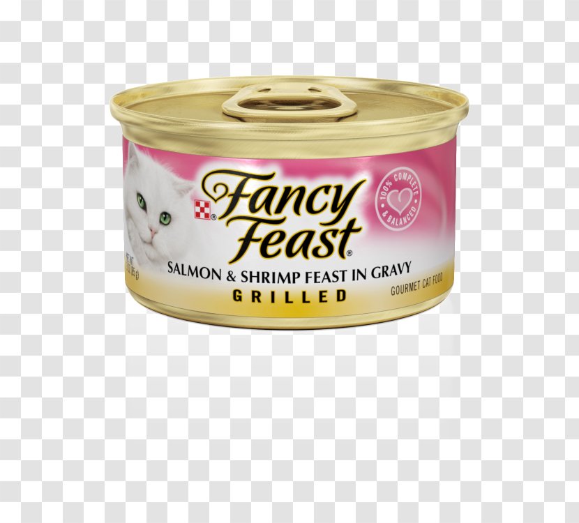 Cat Food Fancy Feast Tuna Nestlé Purina PetCare Company - Entr%c3%a9e - Salmon Grill Transparent PNG