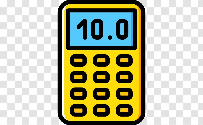 Clip Art Cellular Network Calculator Feature Phone - Mobile Phones Transparent PNG