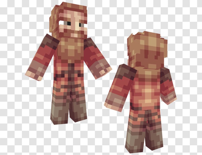 Minecraft Daryl Dixon Gloin Glenn Rhee Dwight - Hobbit An Unexpected Journey Transparent PNG