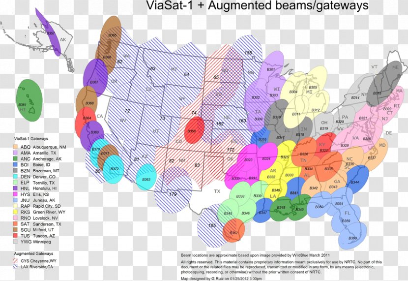 Map ViaSat-1 ViaSat-2 Exede Plan - Customer Service Transparent PNG