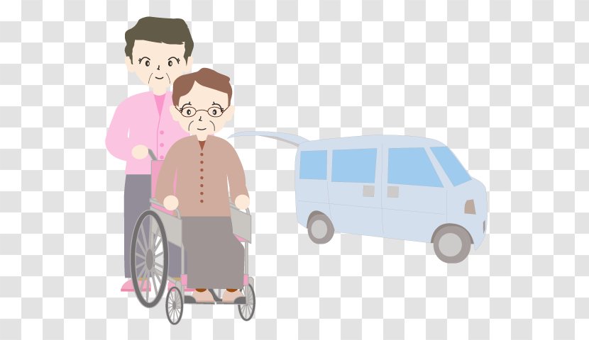 Caregiver 介助 Wheelchair Taxi - Personal Care Assistant - Illustration Transparent PNG
