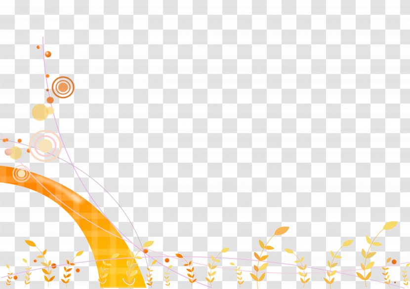 Yellow Plant Amber Download - Area - Cartoon Transparent PNG