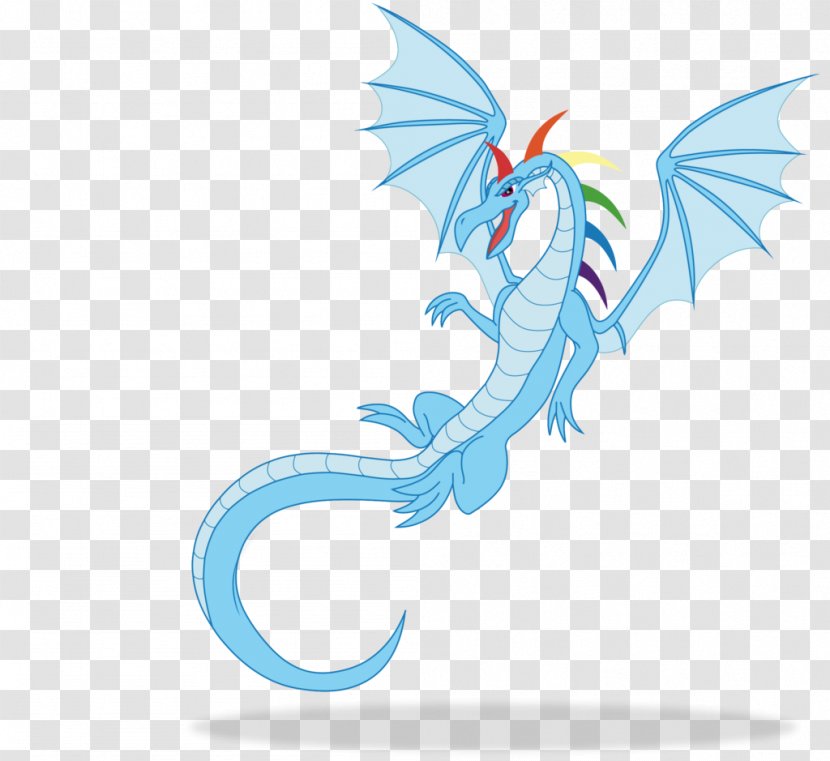 Rainbow Dash My Little Pony Spike Dragon - Deviantart - Magic Forest Transparent PNG