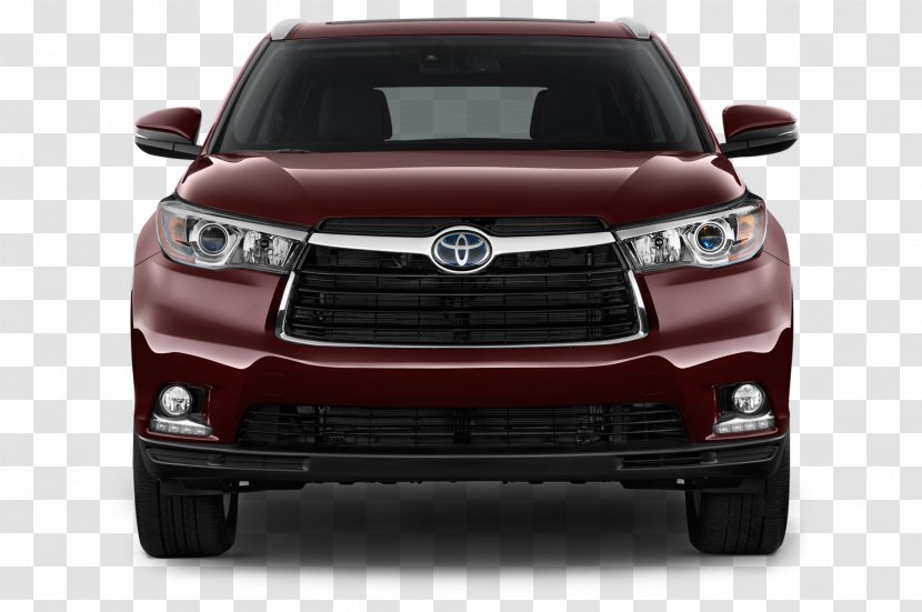 2014 Toyota Highlander 2015 Hybrid Car 2016 - Mini Sport Utility Vehicle Transparent PNG