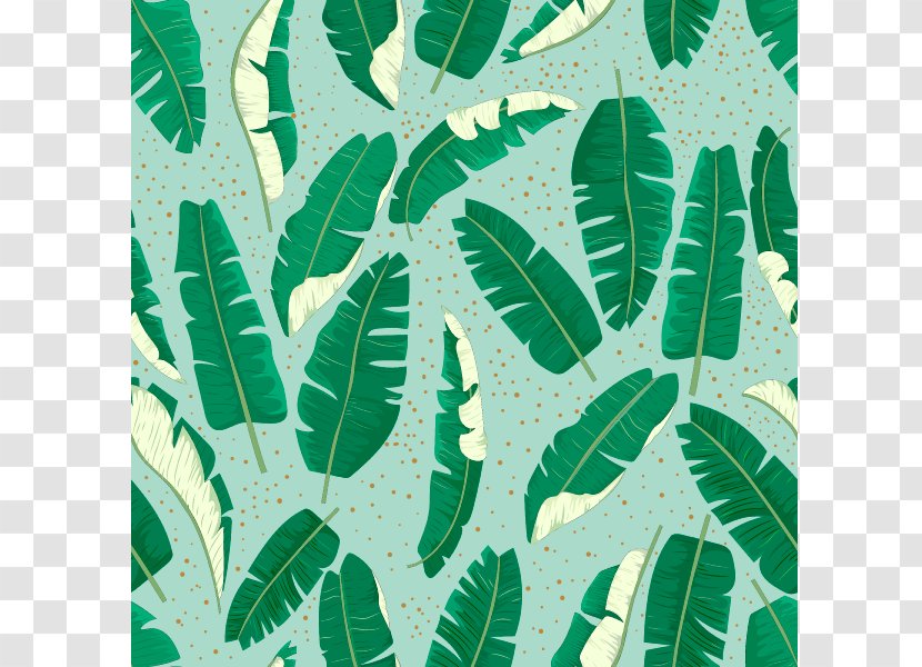 Banana Leaf Arecaceae Pattern - Plant Transparent PNG