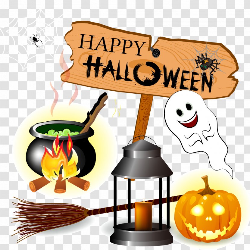 Halloween Clip Art - Pumpkin - Ghost Download Transparent PNG