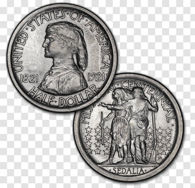 Silver Medal - Half Dollar Transparent PNG