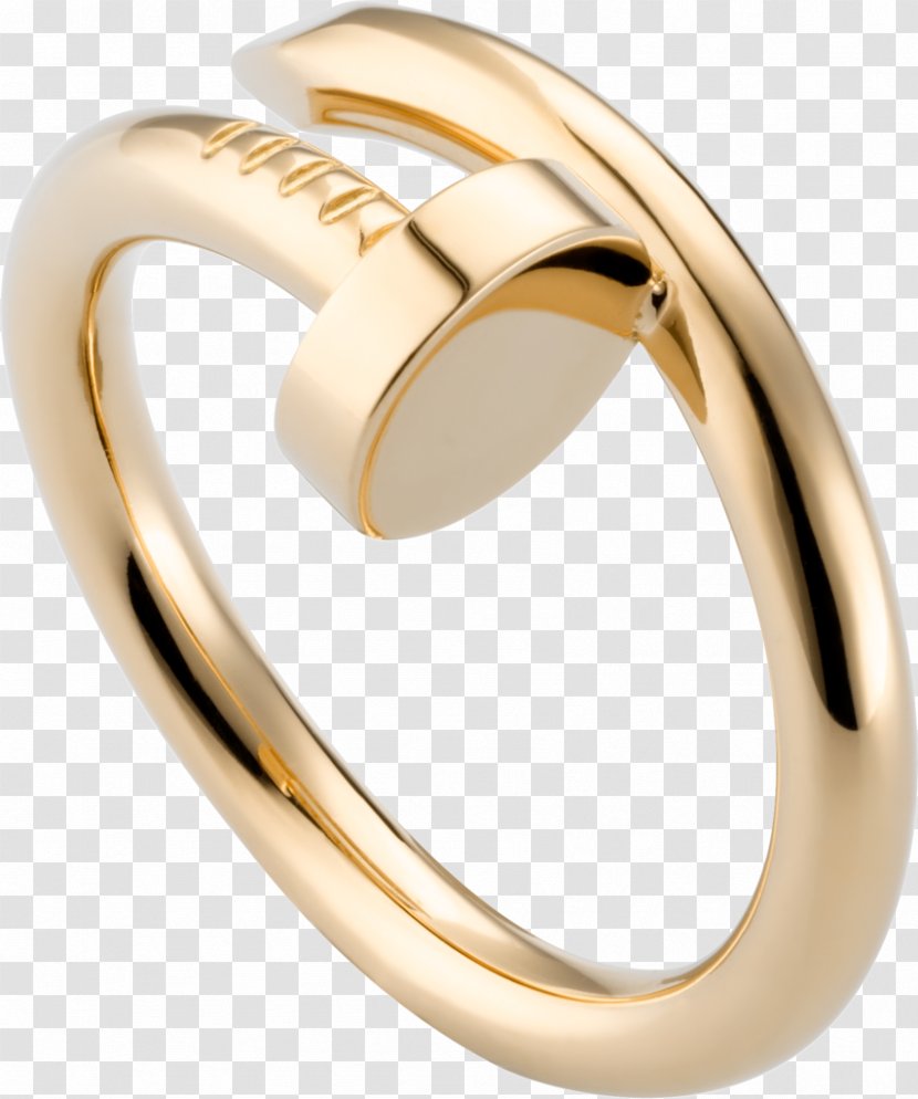 Cartier Wedding Ring Jewellery Gold - Engagement - Rings Transparent PNG
