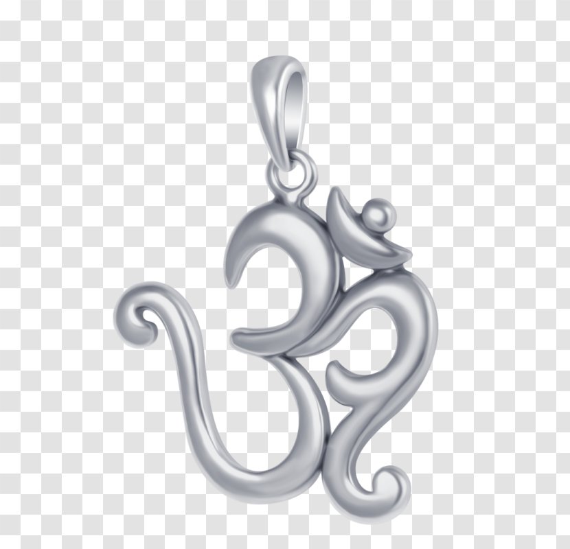 Locket Body Jewellery - Silver Transparent PNG