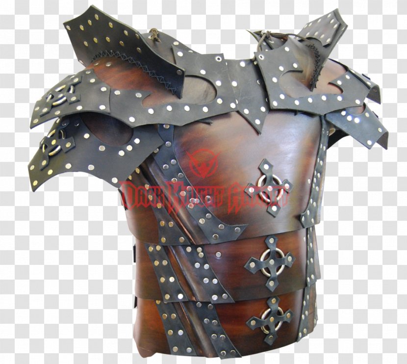 Breastplate Cuirass Components Of Medieval Armour Body Armor - Warrior Transparent PNG