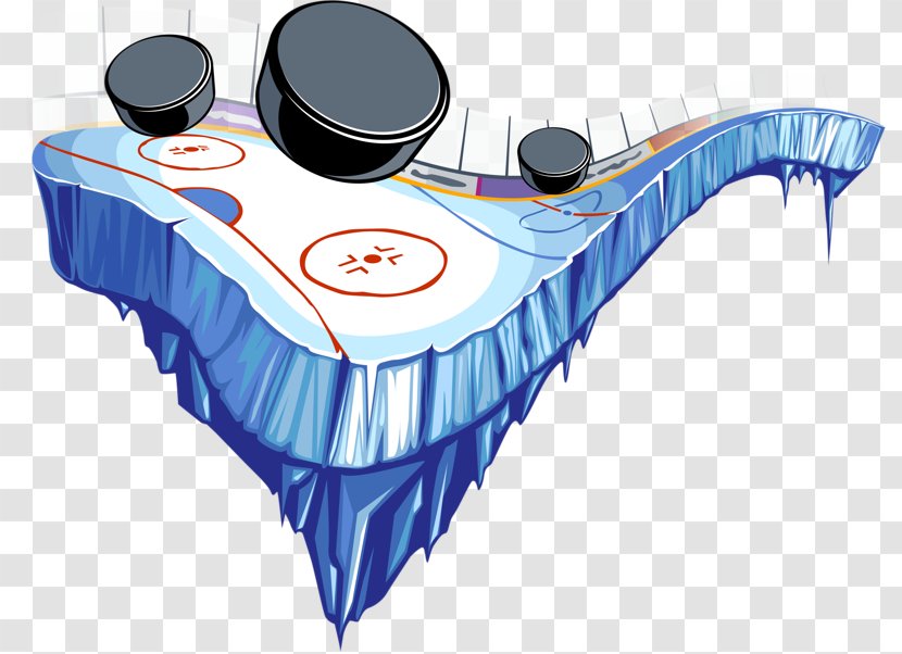 Hockey Field Ice Puck - Frame - Cool Playing Transparent PNG
