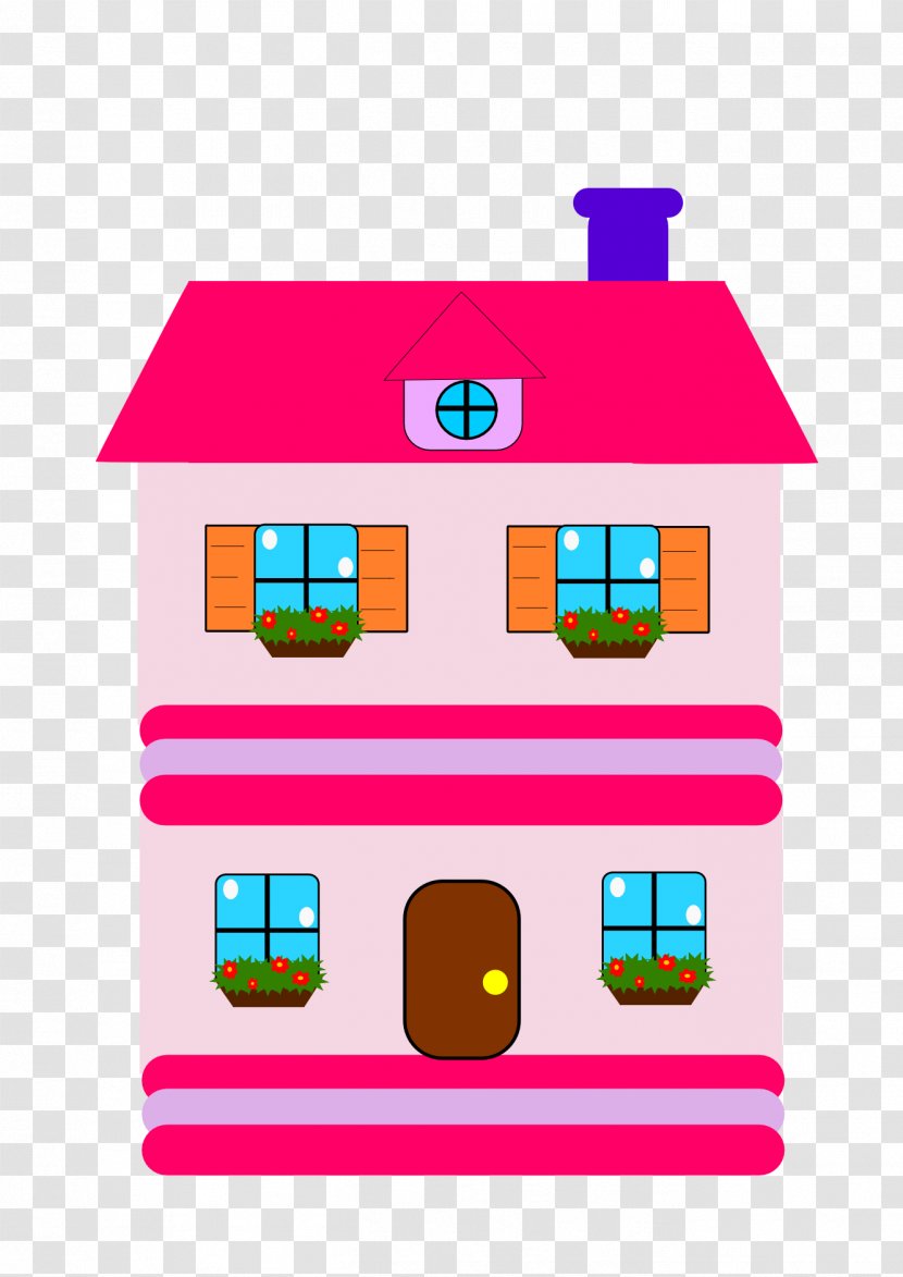 Dollhouse Clip Art - House Transparent PNG