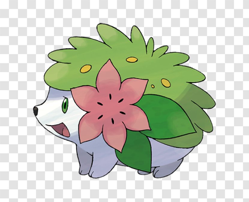 Pokémon Diamond And Pearl GO Ultra Sun Moon Shaymin - Flower - Pokemon Go Transparent PNG