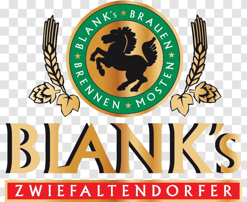 Blank's Brauerei Mit Brauereigasthof Beer Brewery Malt Brauer Und Mälzer - Commodity - Logo Blank Transparent PNG