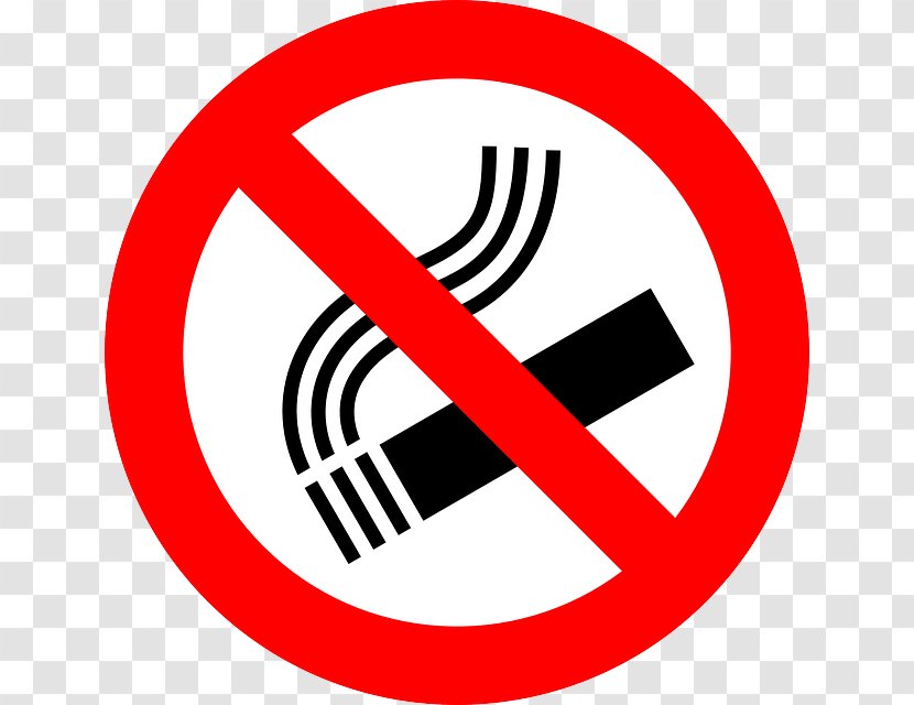 Smoking Ban Sign Clip Art - Symbol - Fumaça Transparent PNG