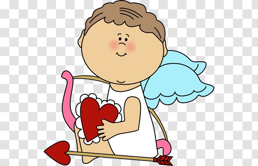 Valentine's Day Cupid Clip Art - Watercolor Transparent PNG