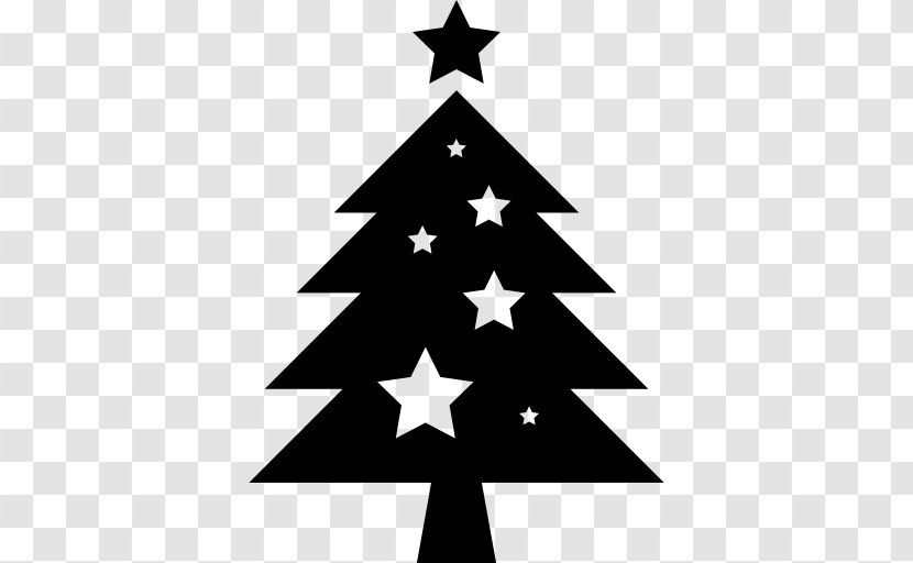 Christmas Tree - Star - Spruce Transparent PNG
