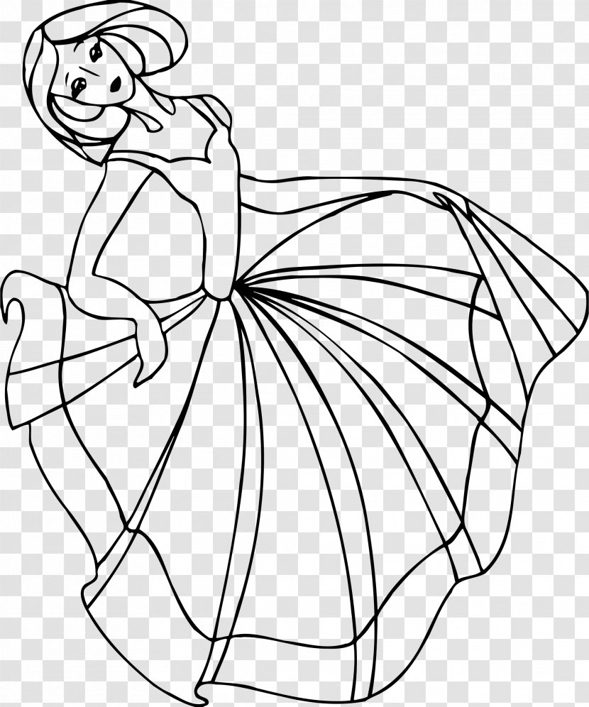 Line Art Drawing Ballet Dancer - Tree Transparent PNG