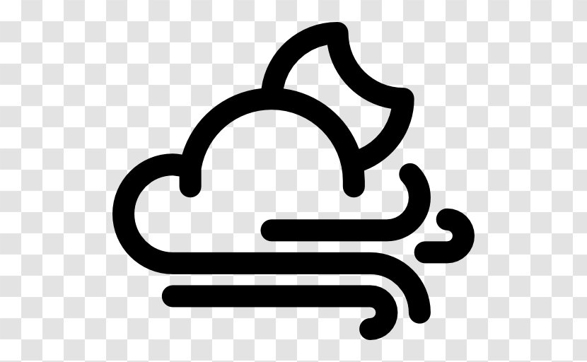 Cloud Wind Meteorology Clip Art - Text Transparent PNG