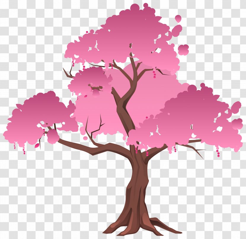 Tree Bonsai Japanese Maple Clip Art - Illustration - Pink Clipart Image Transparent PNG