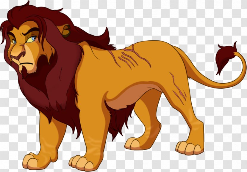 Lion Felidae Mufasa Simba Cat - Art - Gentleman Transparent PNG