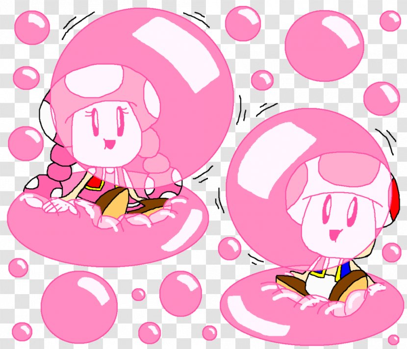 Chewing Gum Bubble Gums Toad - Pink Transparent PNG