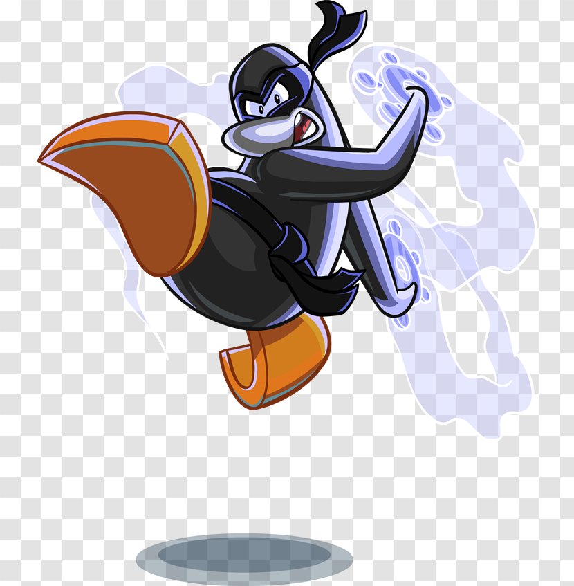 Club Penguin Island Ninja Wing - Vertebrate Transparent PNG