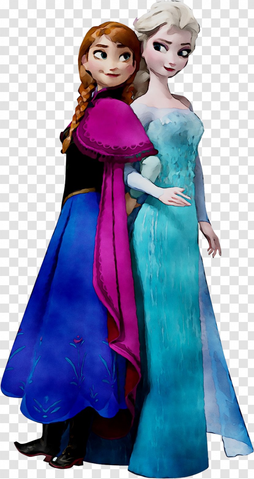 Anna Elsa Frozen Fever Olaf - Costume - Doll Transparent PNG