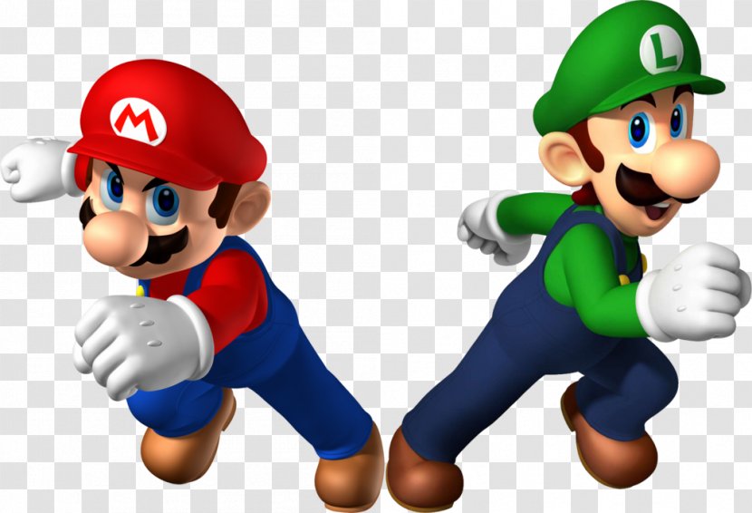 Super Mario Run Bros. & Luigi: Superstar Saga New Bros - Video Game Transparent PNG