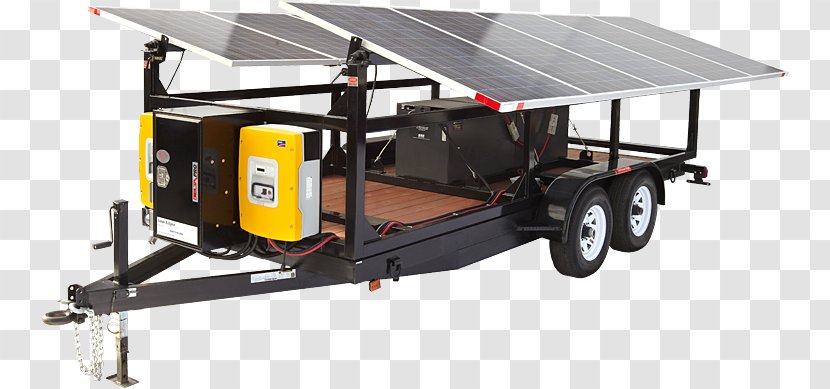 Solar Energy Power Electric Generator System - Vehicle Transparent PNG
