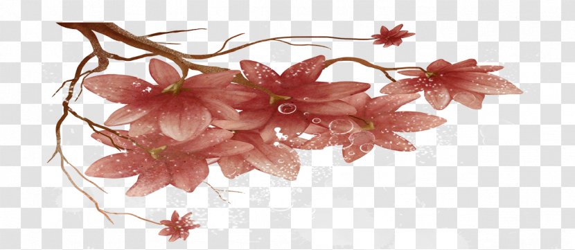 Petal Cut Flowers Floral Design Cherry Blossom - Bouquet Transparent PNG
